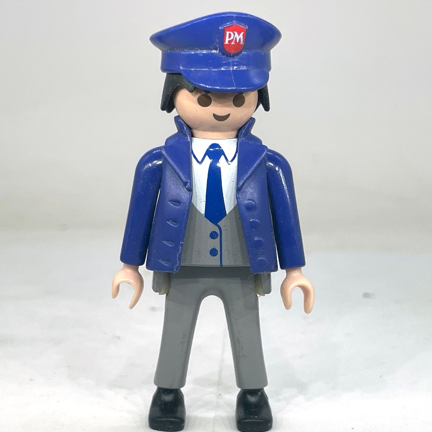 playmobil chef de gare train