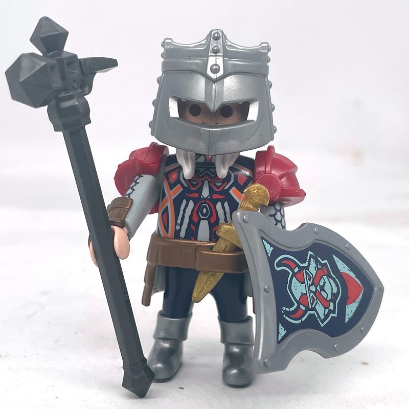 playmobil nain argenté