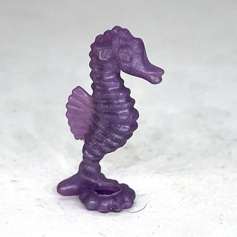 Playmobil hippocampe violet