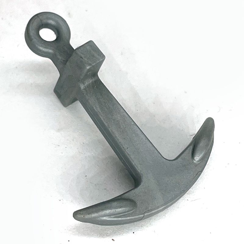 Playmobil ancre argent plastique