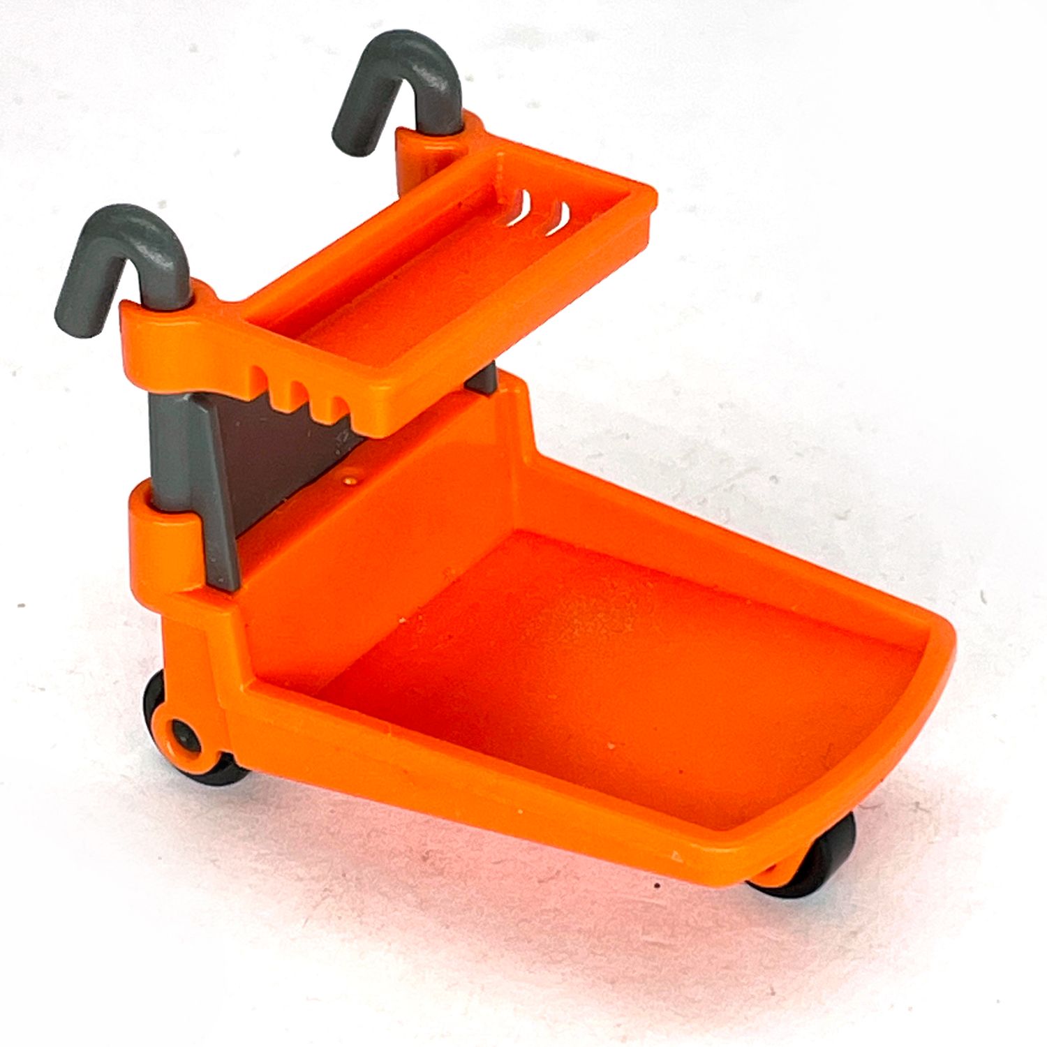 Playmobil chariot à bagage orange