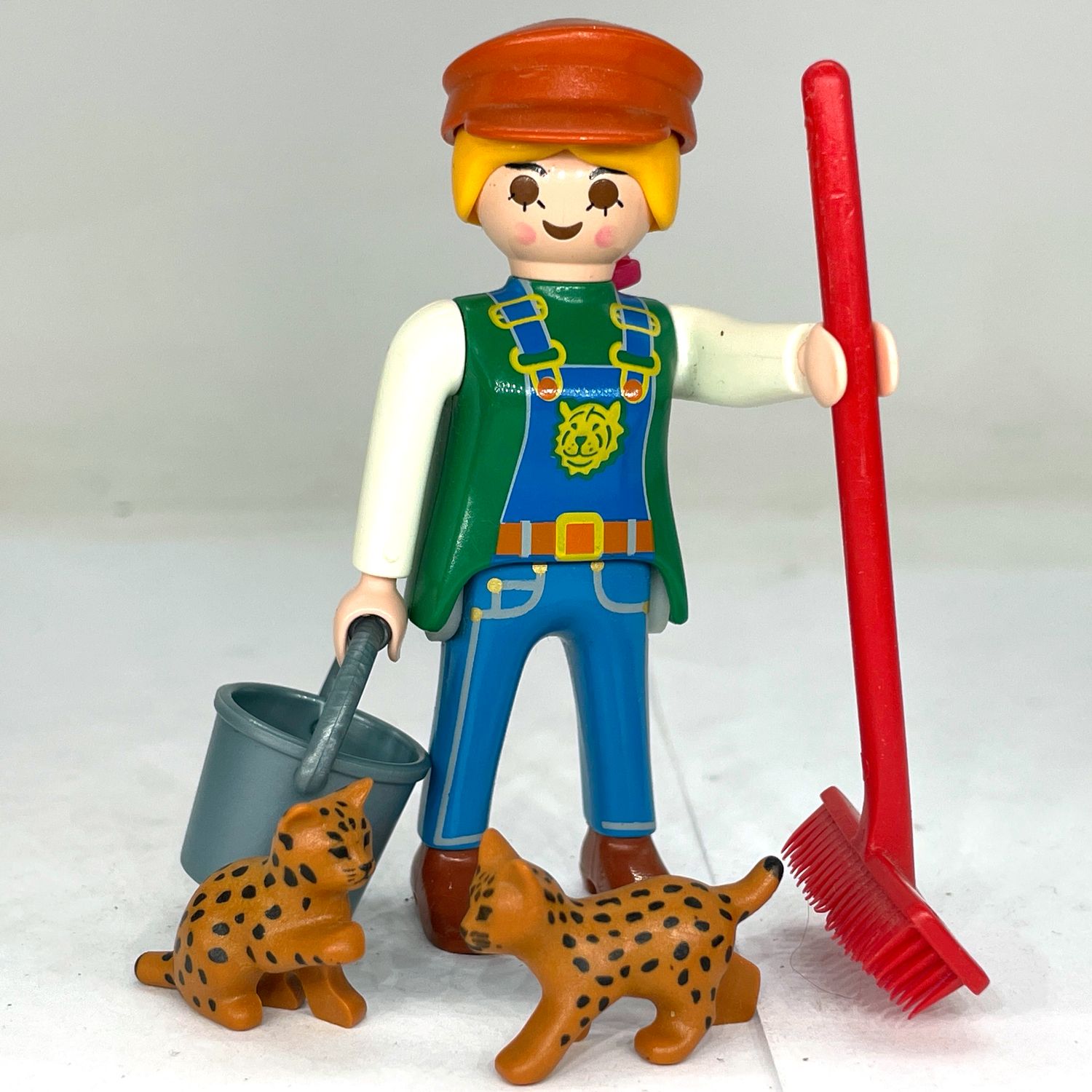 playmobil soigneur vétérinaire zoo