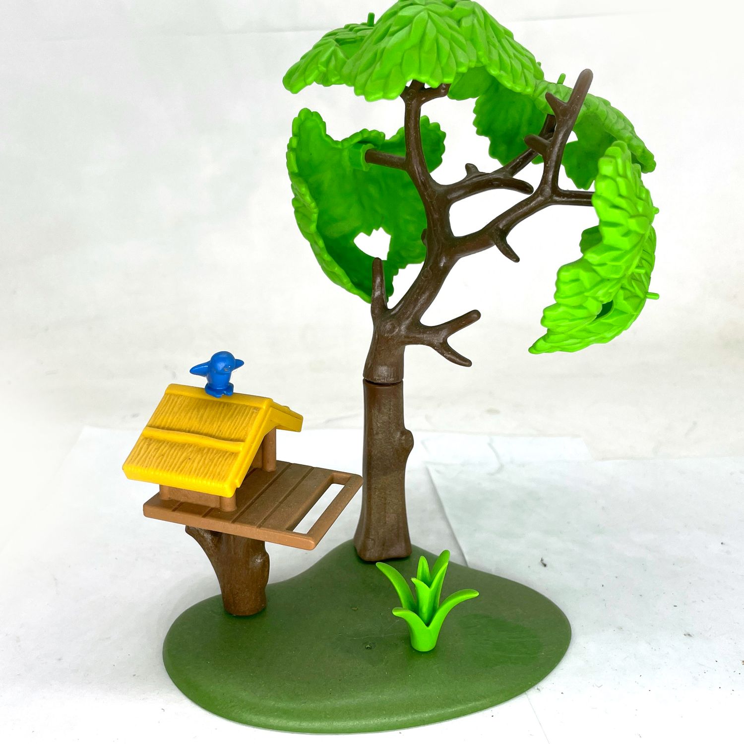 Playmobil arbre et cabane oiseaux