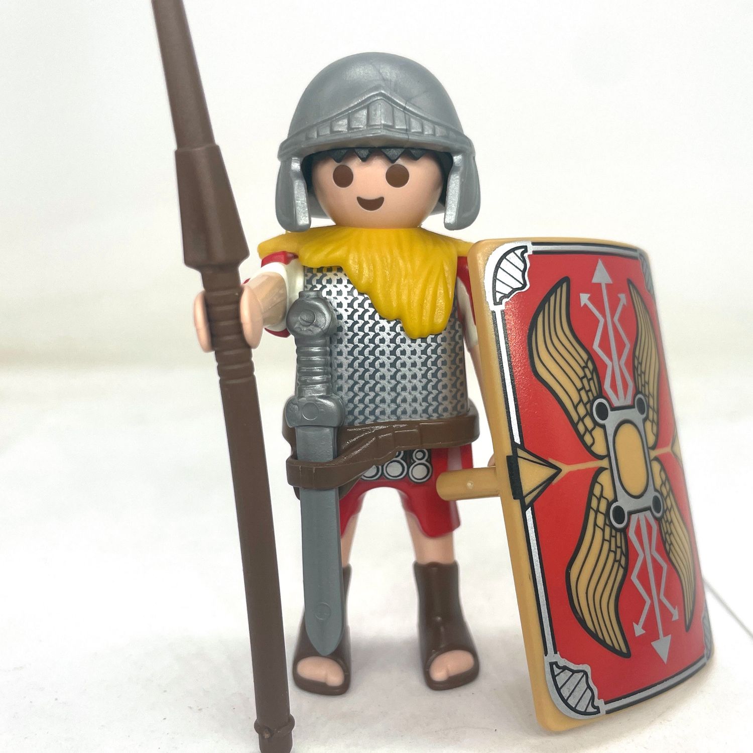 playmobil legionnaire romain fourrure