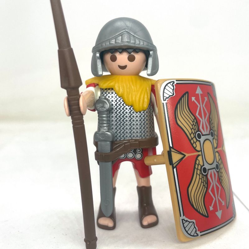 playmobil legionnaire romain fourrure