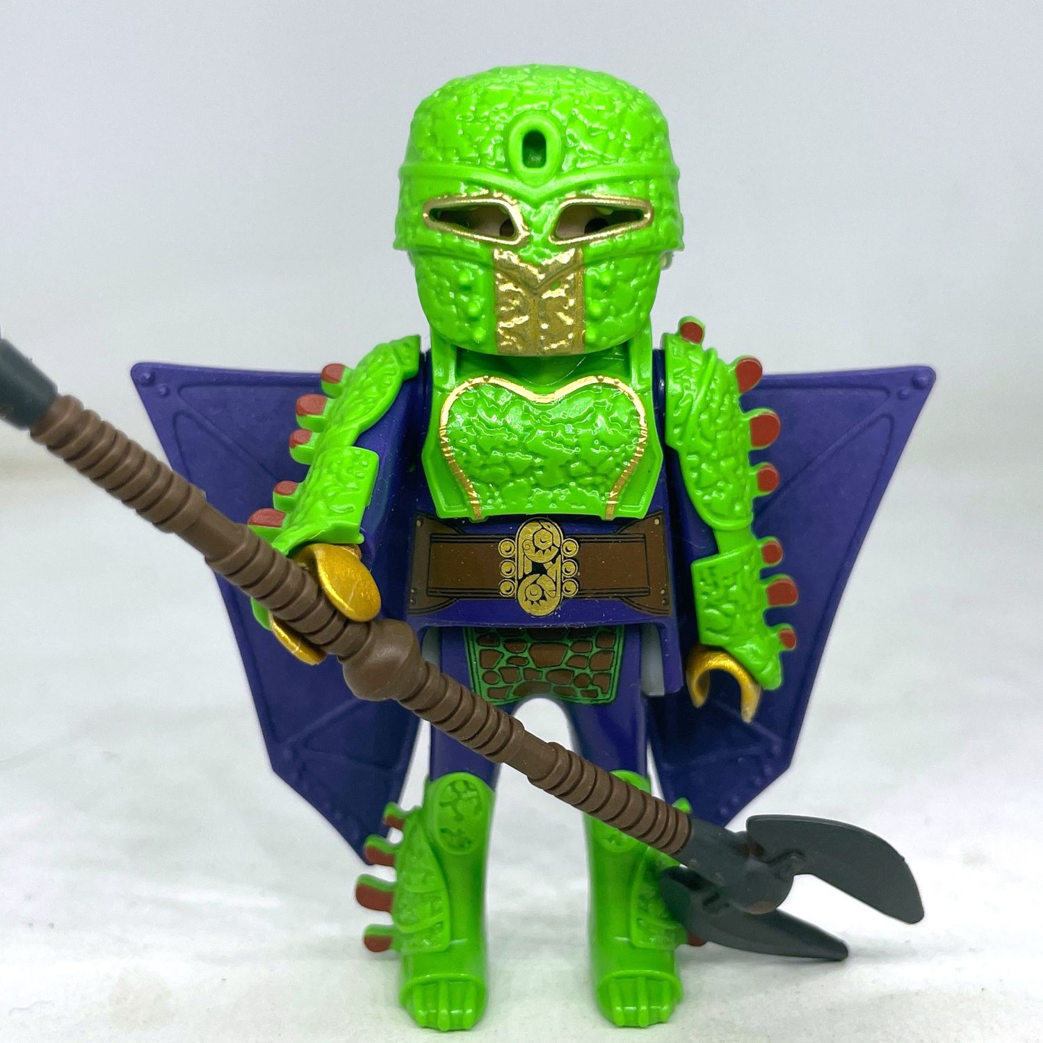 playmobil chevalier dragon vert ailé 2