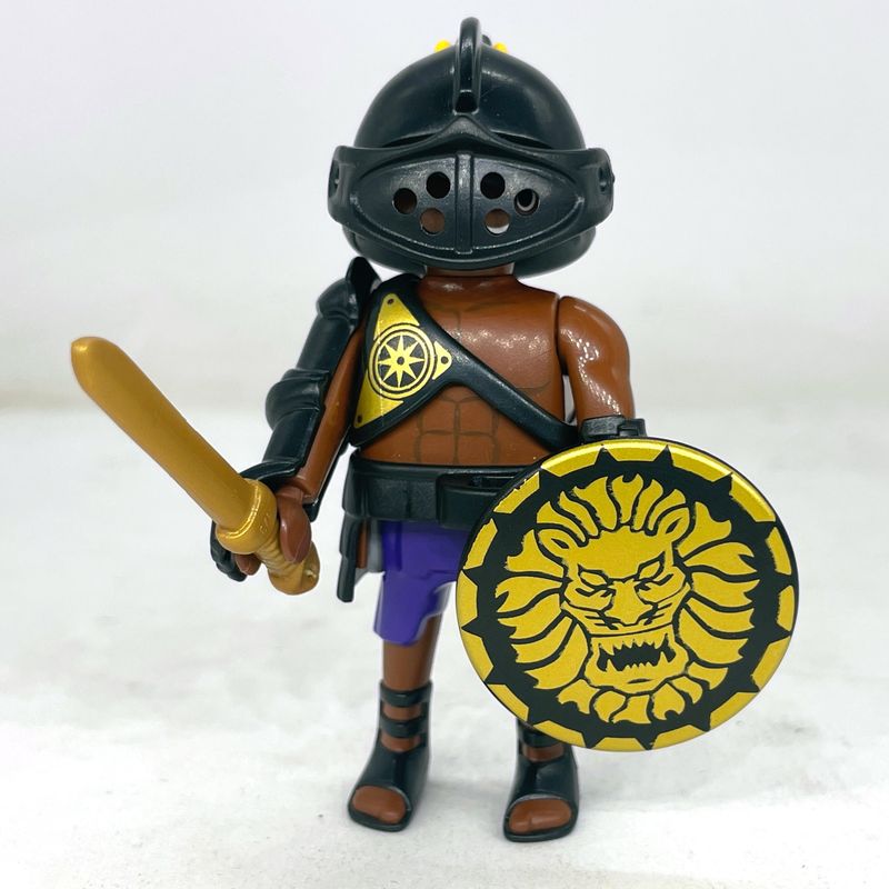 playmobil gladiateur black S22