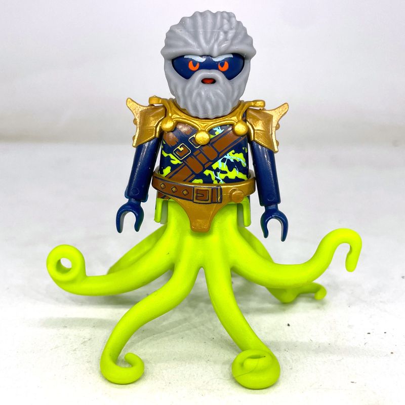 playmobil monstre des mers pieuvre tentacules