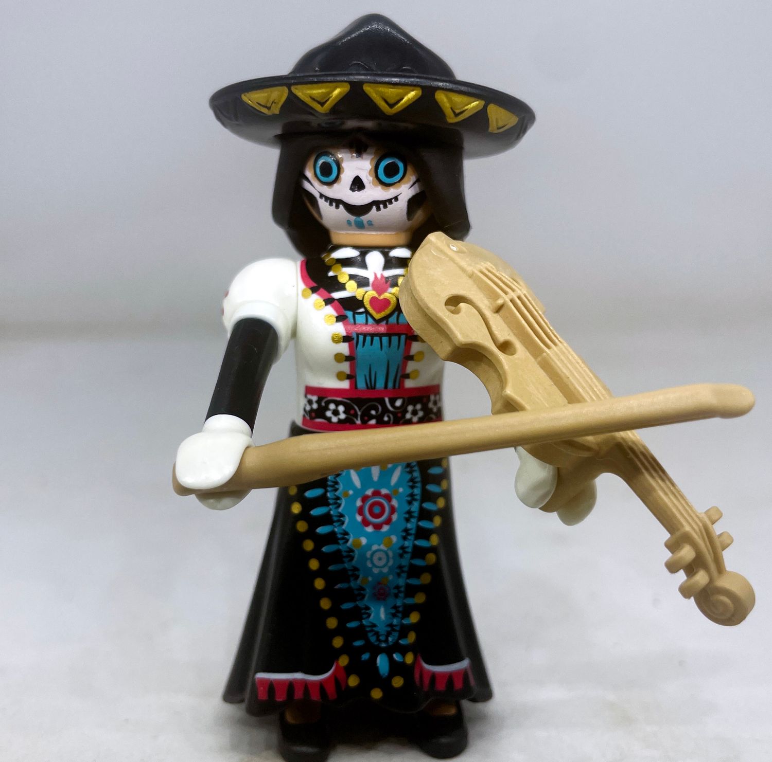 playmobil femme mexicaine fête des morts