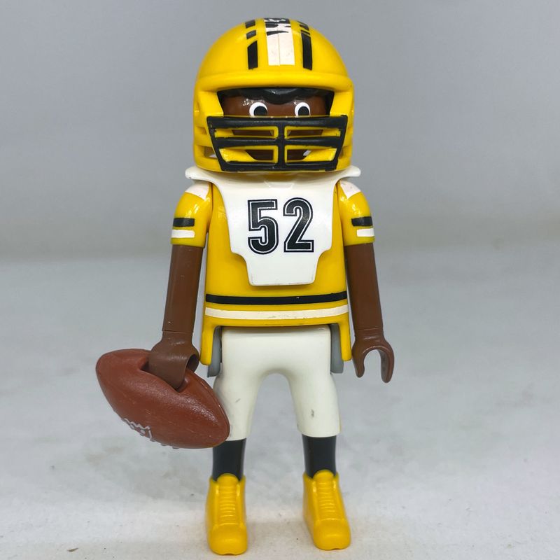 playmobil footballeur americain jaune S23