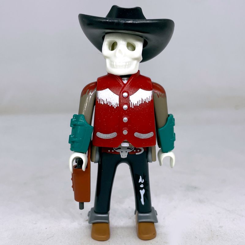 playmobil cowboy maudit squelette S23