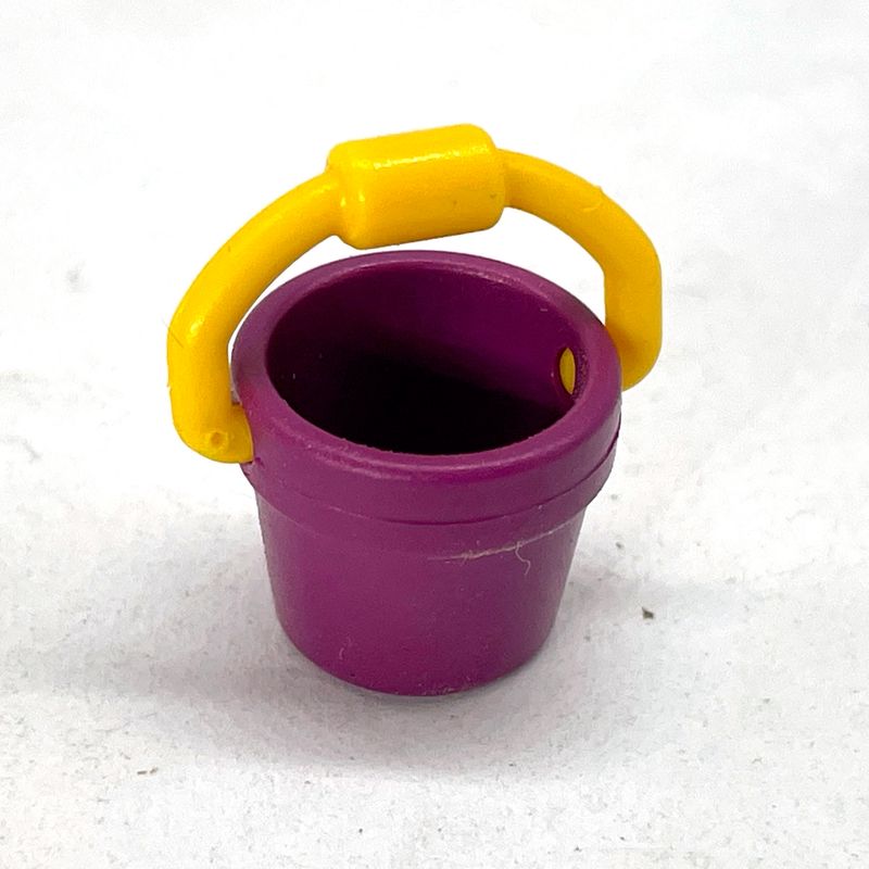 playmobil mini seau de plage violet