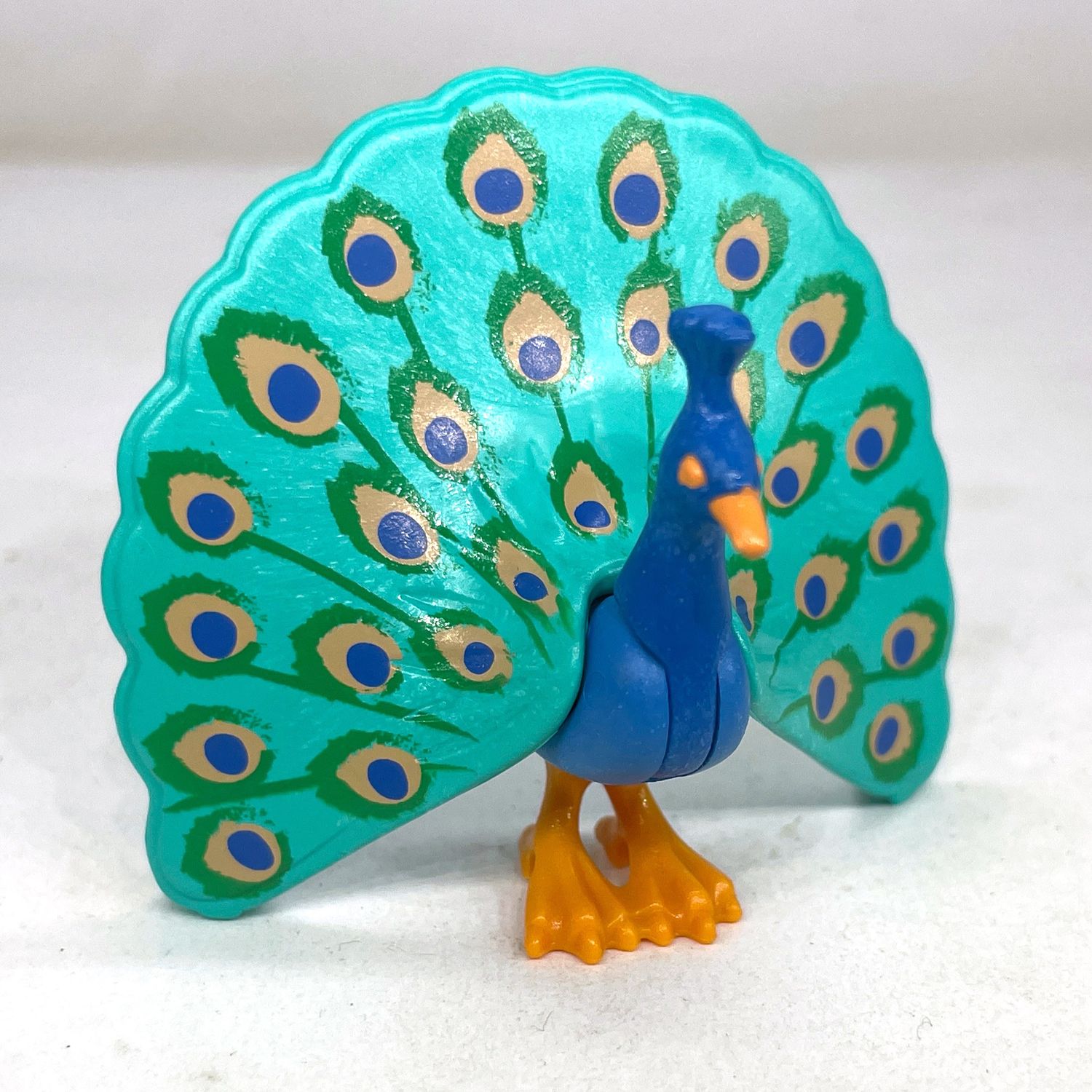 playmobil paon turquoise zootopia