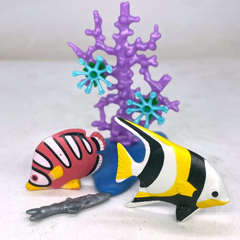 playmobil poissons et corail zootopia