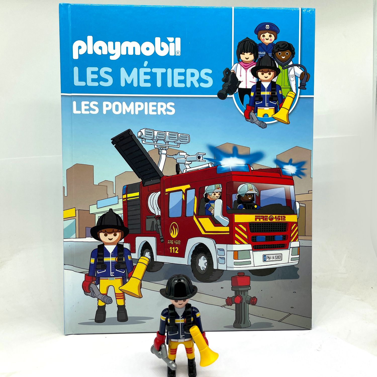 playmobil altaya 1 métier pompier