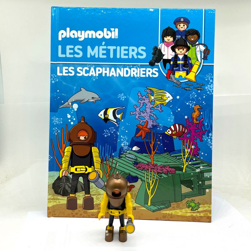 playmobil altaya 10 métier scaphandrier