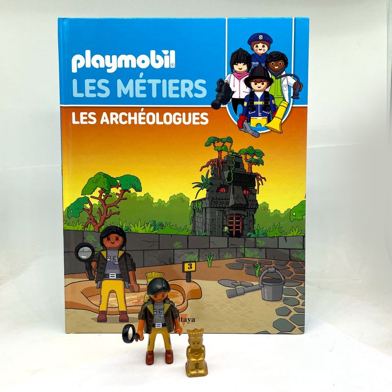 playmobil altaya 28 métier archeologue