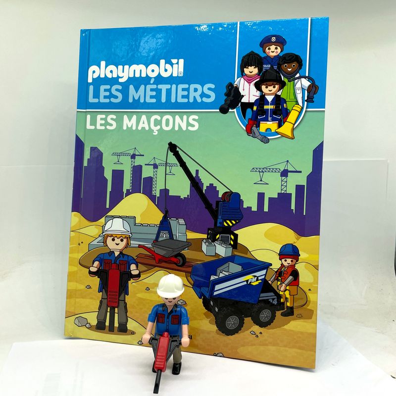 playmobil altaya 42 métier maçon