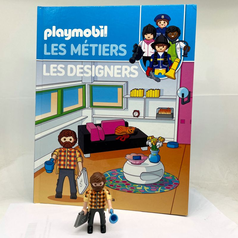 playmobil altaya 37 métier designer