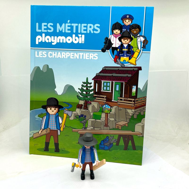 playmobil altaya 31 métier charpentier