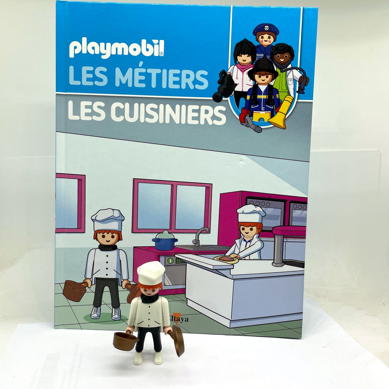 playmobil altaya 10 métier cuisinier