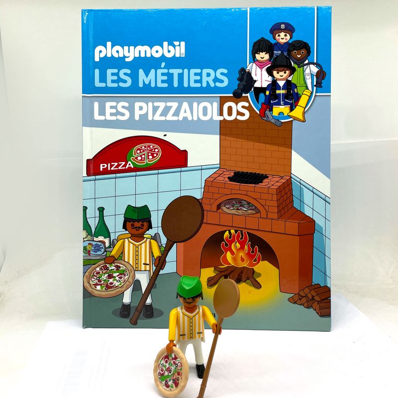 playmobil altaya 6 métier pizzaiolo