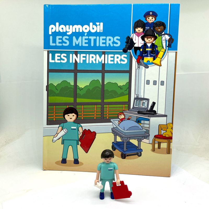 playmobil altaya 43 métier infirmier playmobil altaya 43 métier infirmier