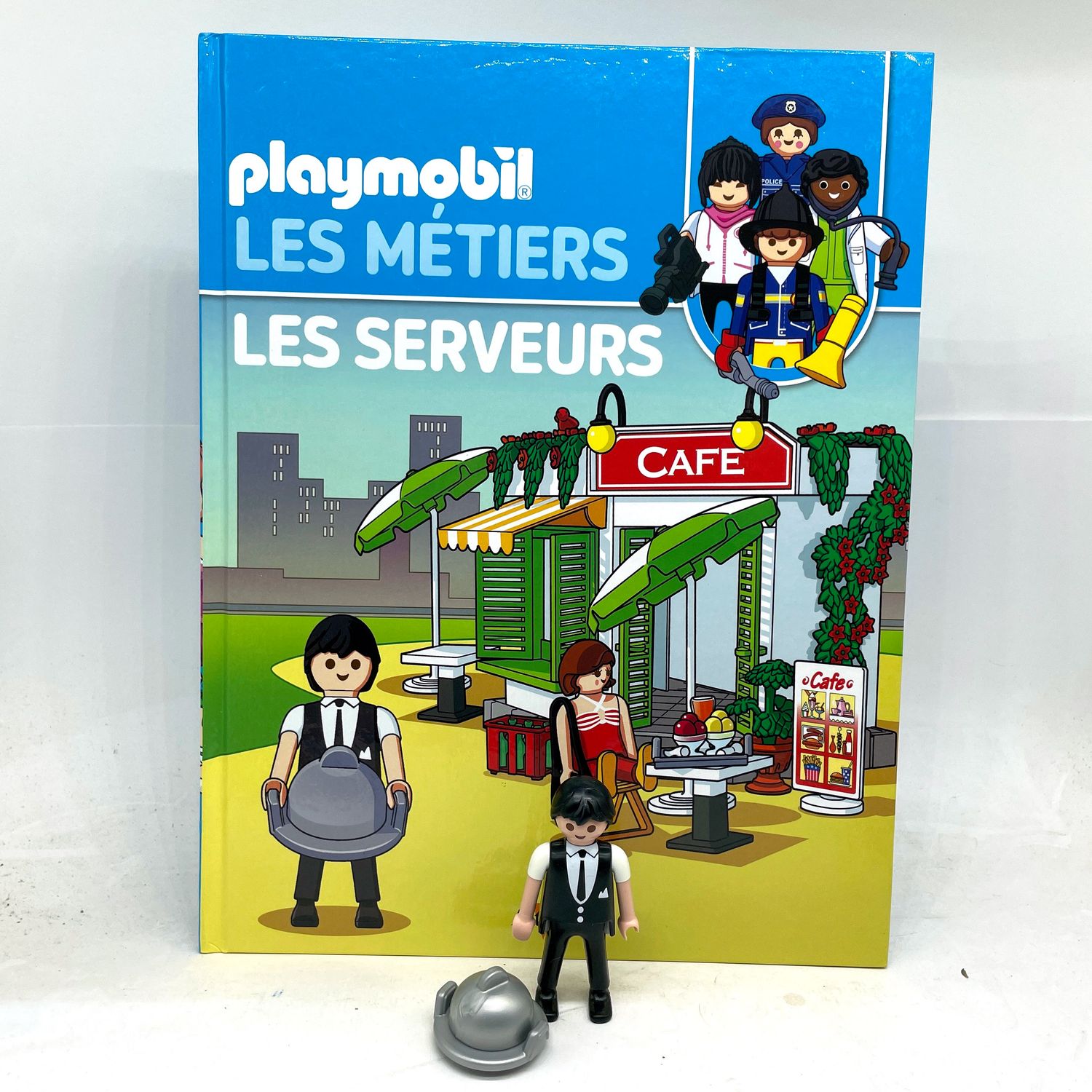 playmobil altaya 55 métier serveur