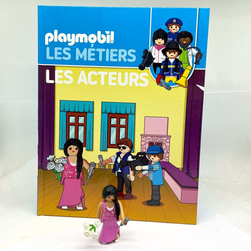 playmobil altaya 43 métier acteur