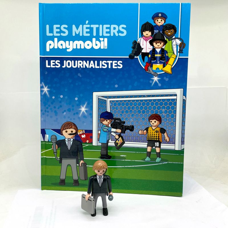playmobil altaya 30 métier journaliste