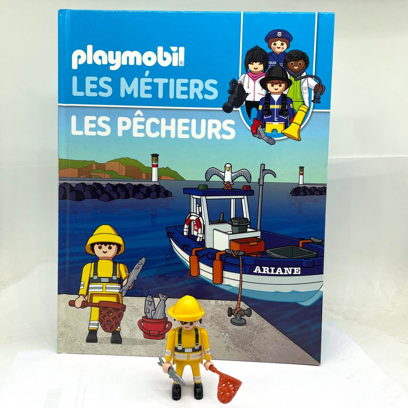 playmobil altaya 29 métier pêcheur