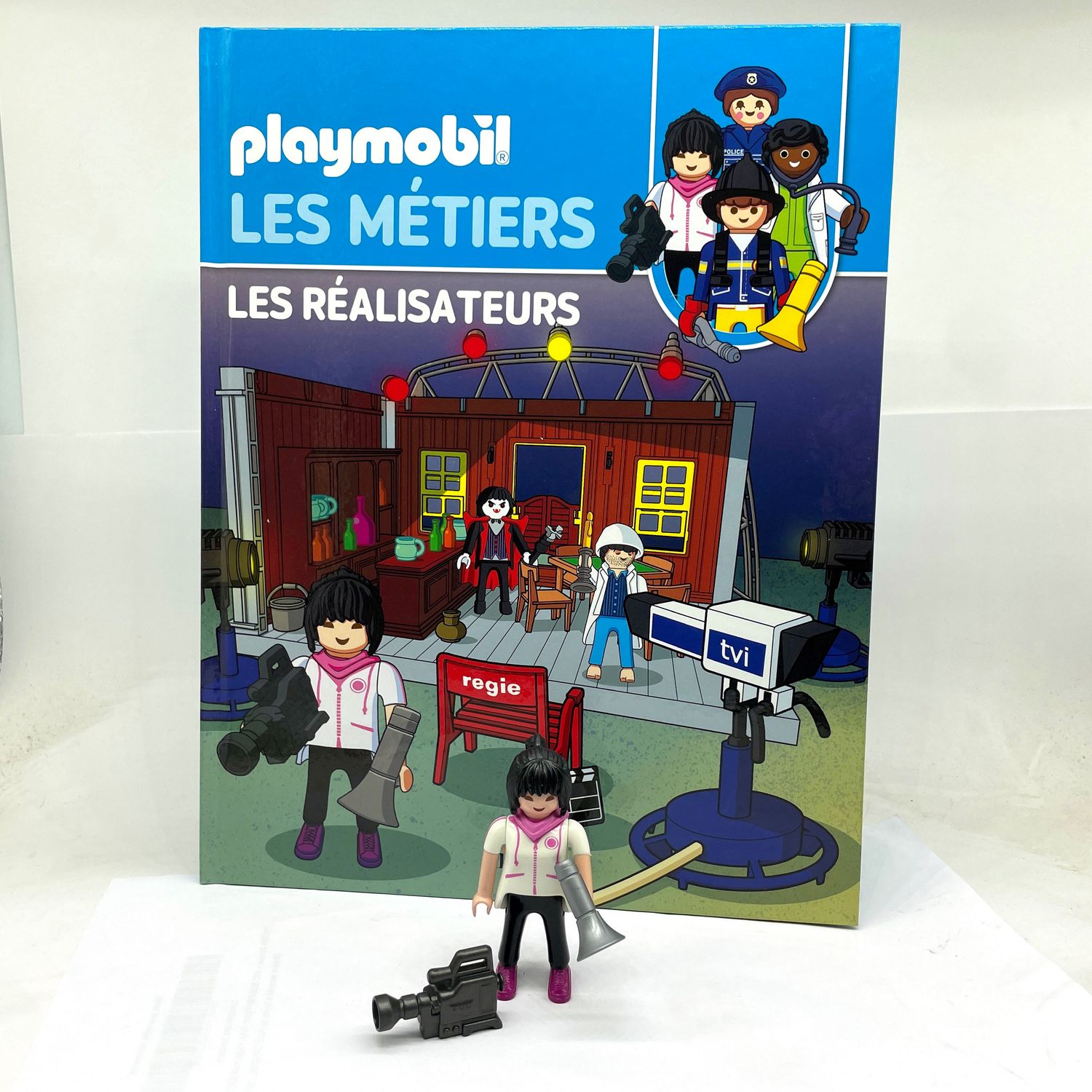 playmobil altaya 14 métier réalisateur