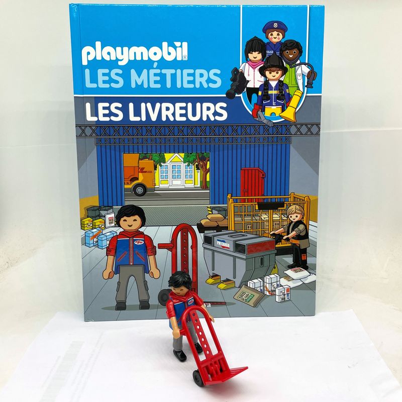 playmobil altaya 53 métier livreur