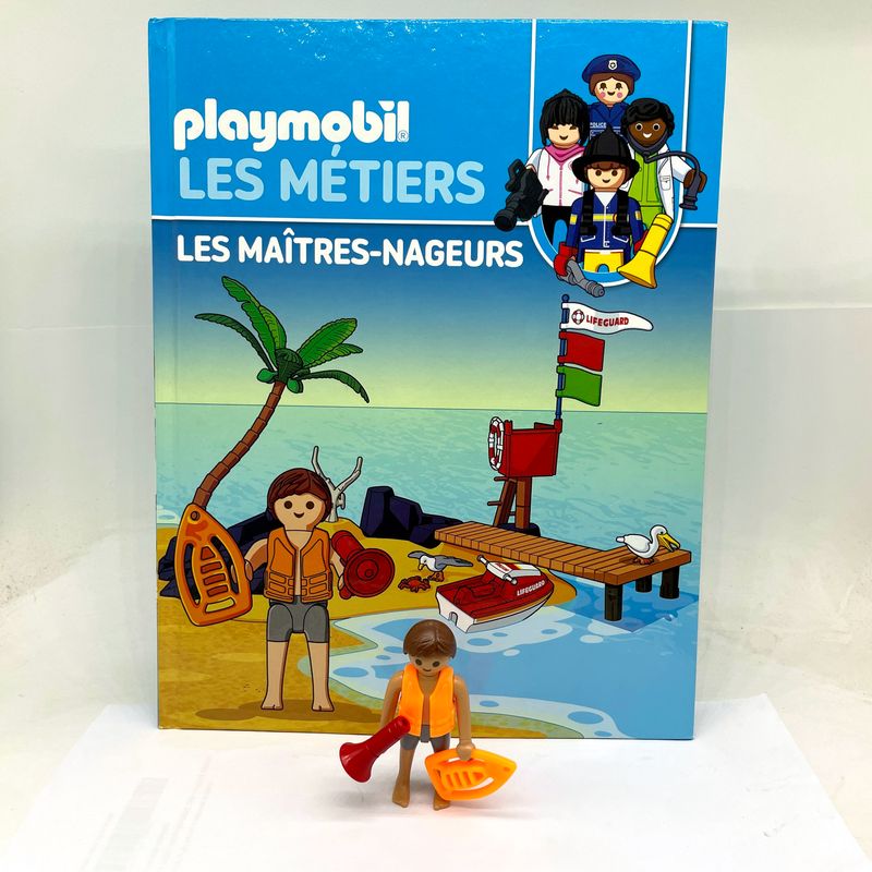 playmobil altaya 44 métier maitre nageur