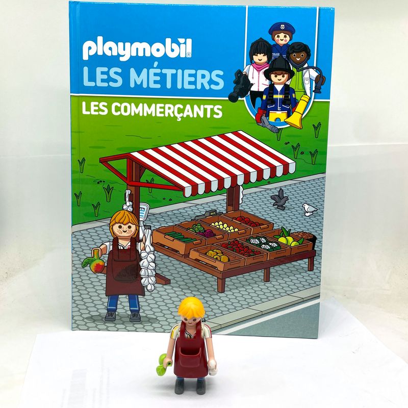 playmobil altaya 26 métier commercant marchand
