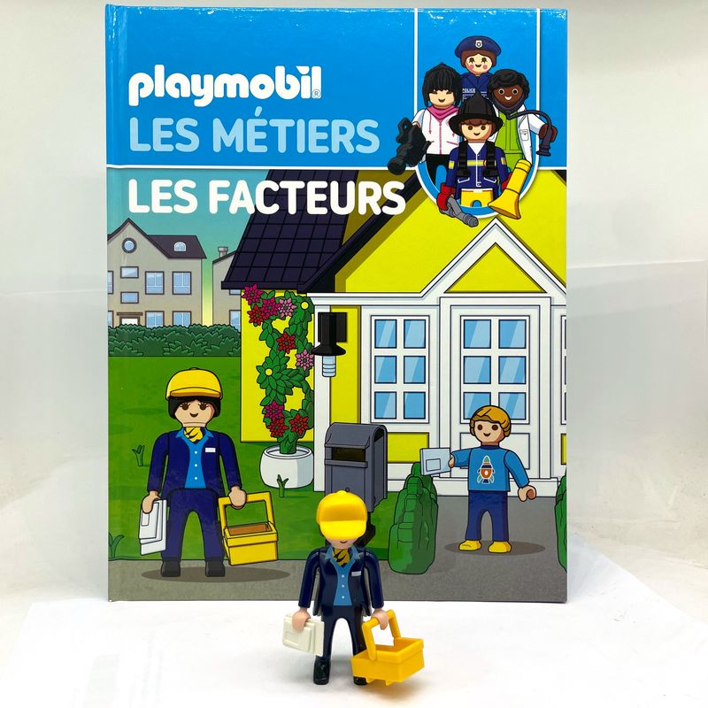 playmobil altaya 23 métier facteur