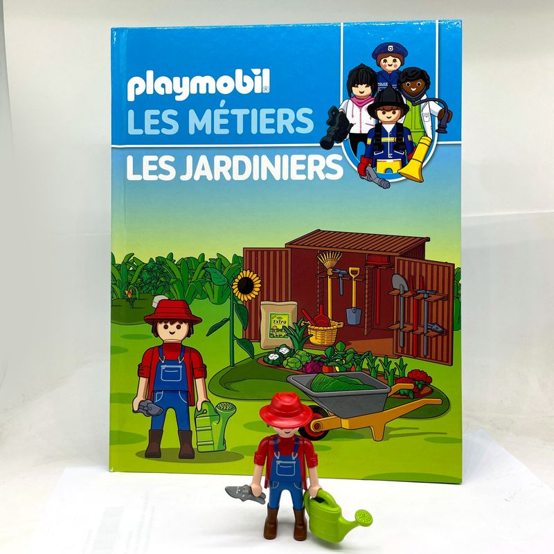 playmobil altaya 24 métier jardinier