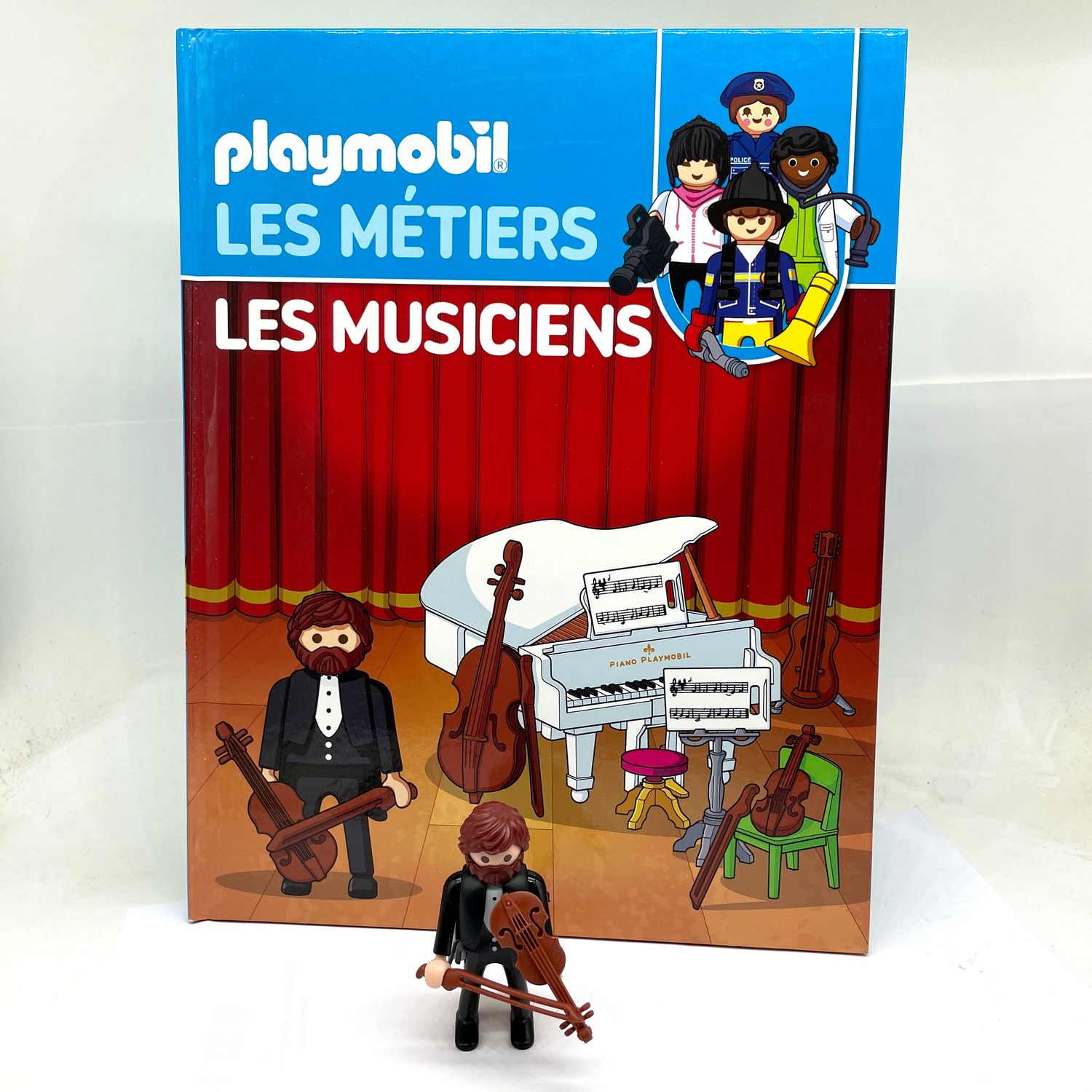playmobil altaya 18 métier musicien violoniste