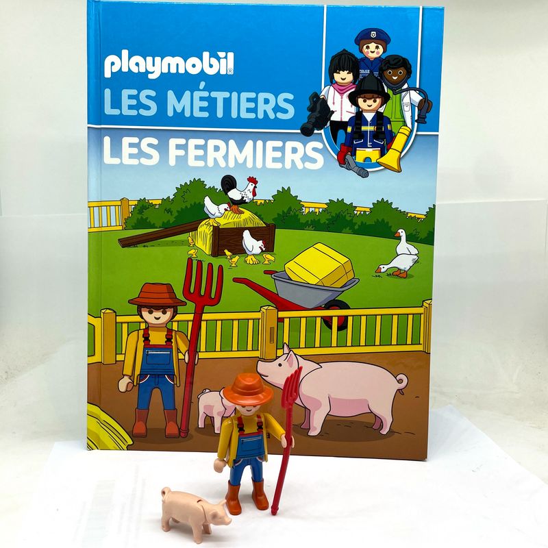 playmobil altaya 8 métier fermier