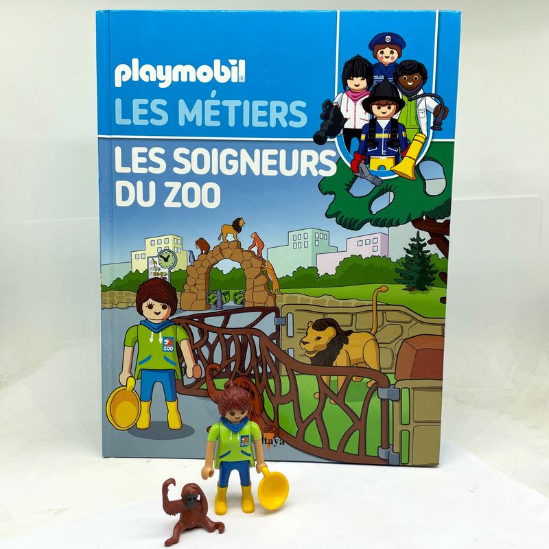 playmobil altaya 9 métier soigneur du zoo