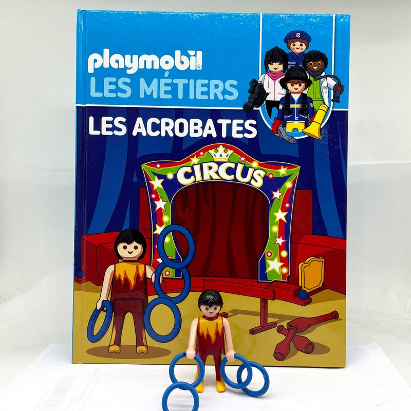 playmobil altaya 58 métier acrobate cirque