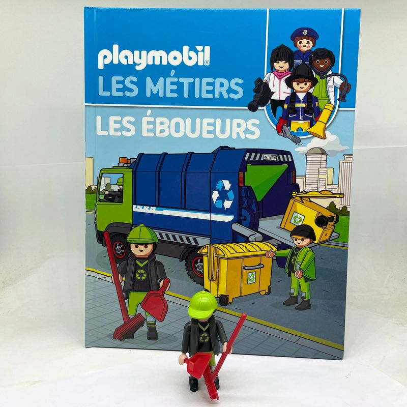 playmobil altaya 13 métier eboueur