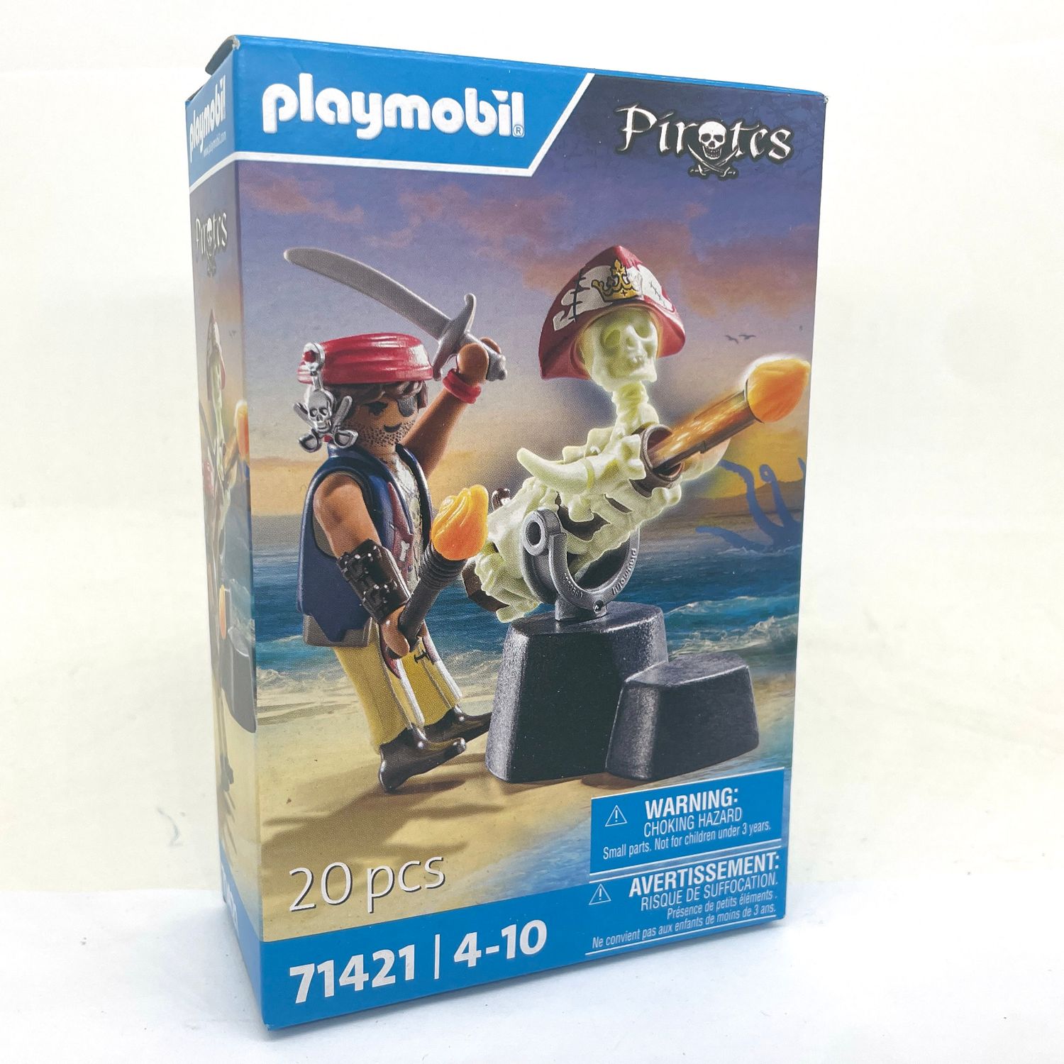 playmobil 71421 pirate et canon squelette