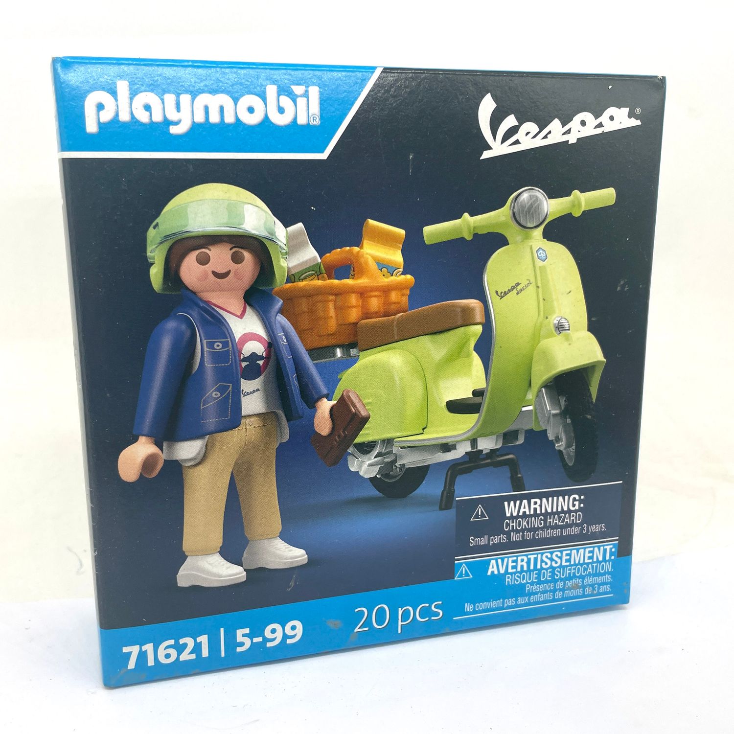 playmobil 71621 vespa jaune