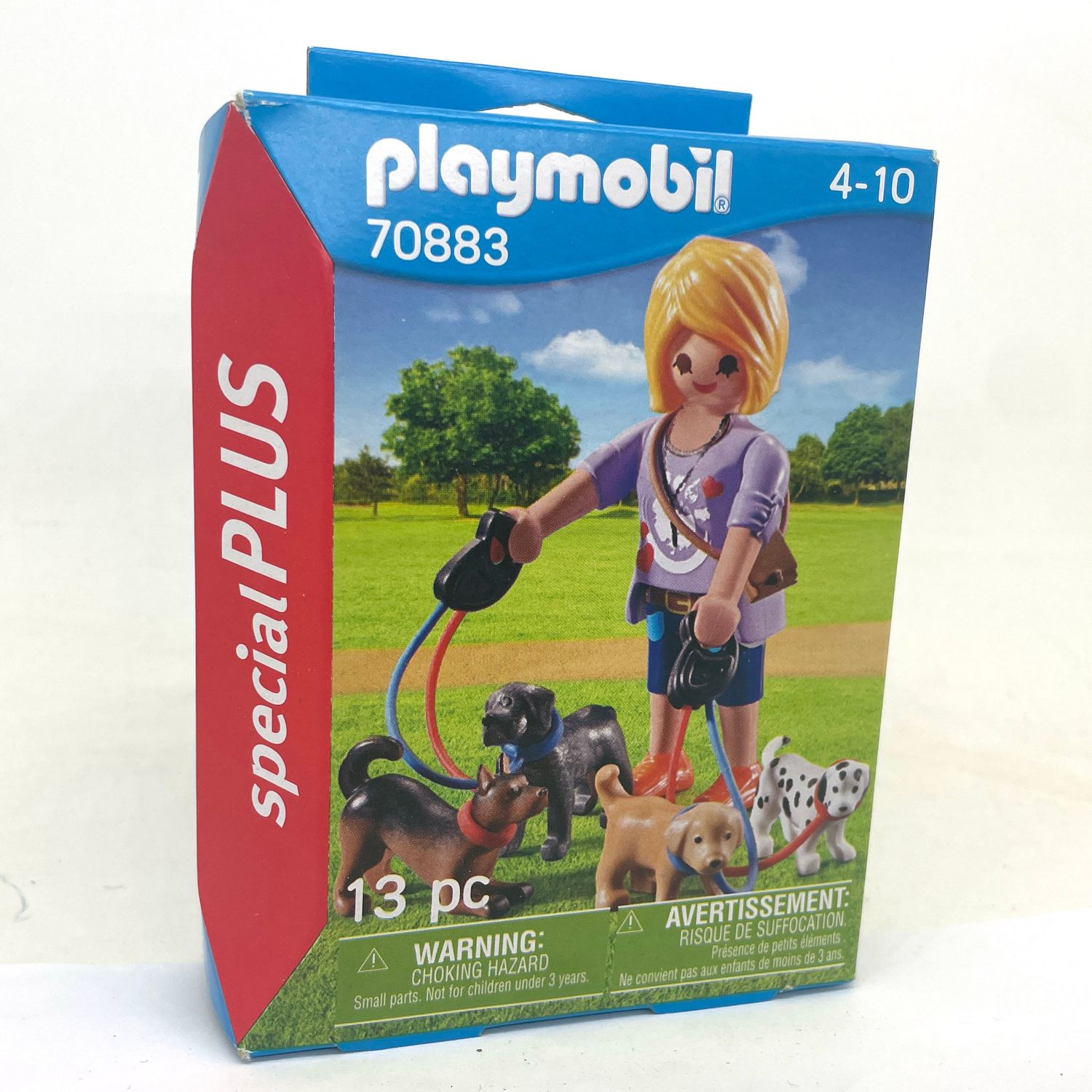 playmobil 70883 promenade de chiots
