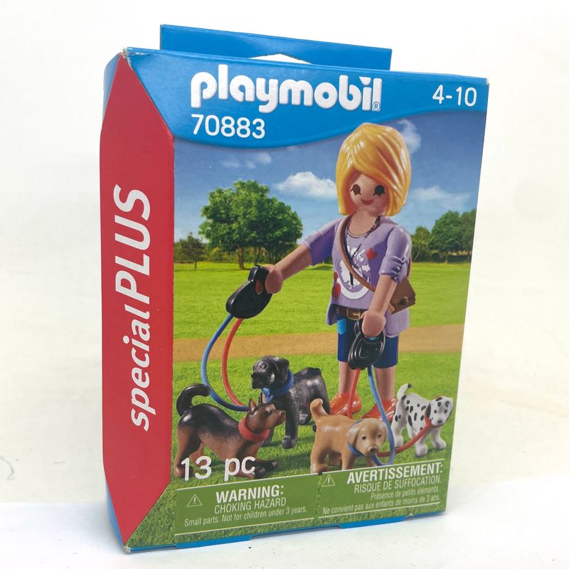 playmobil 70883 promenade de chiots