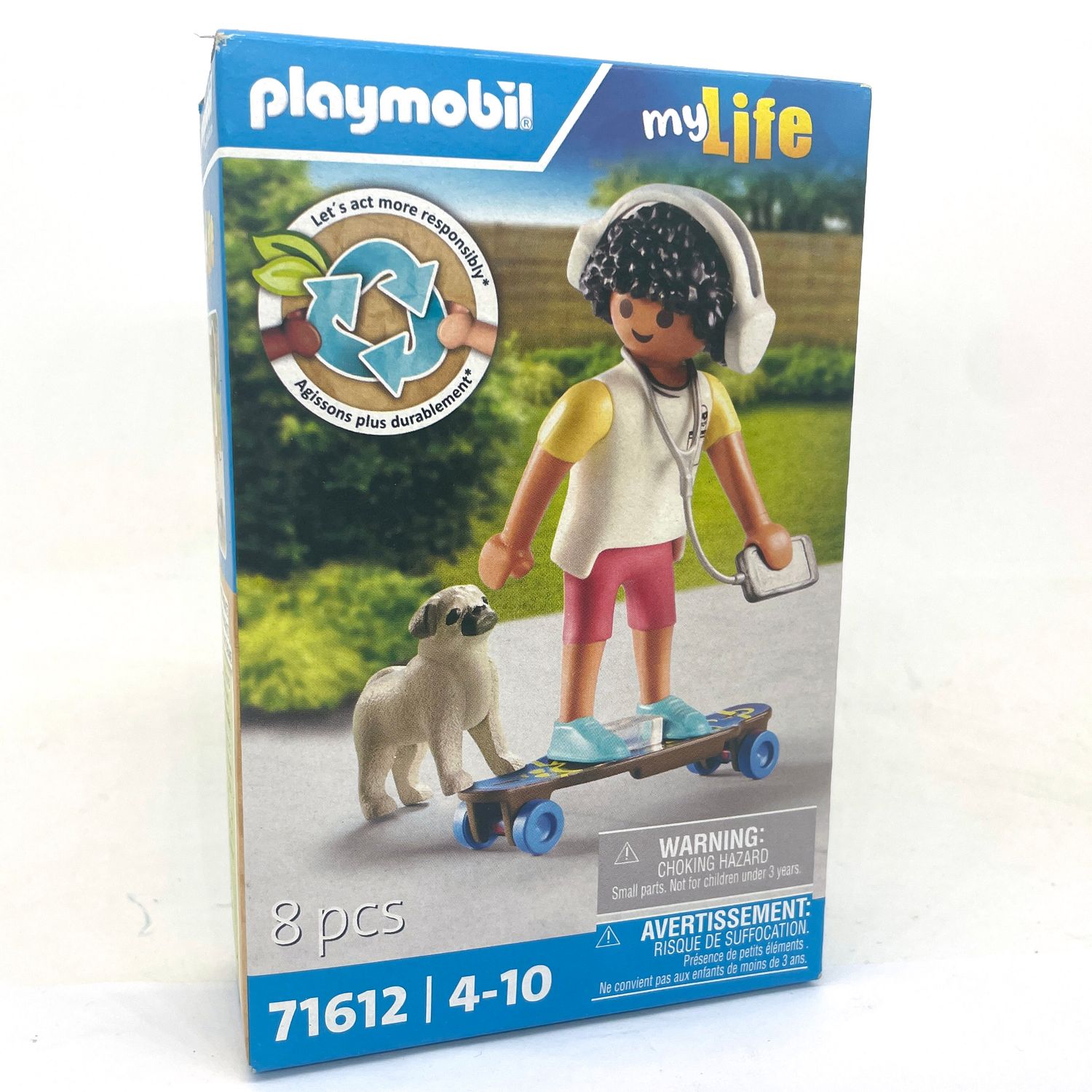 playmobil 71612 fille en skate