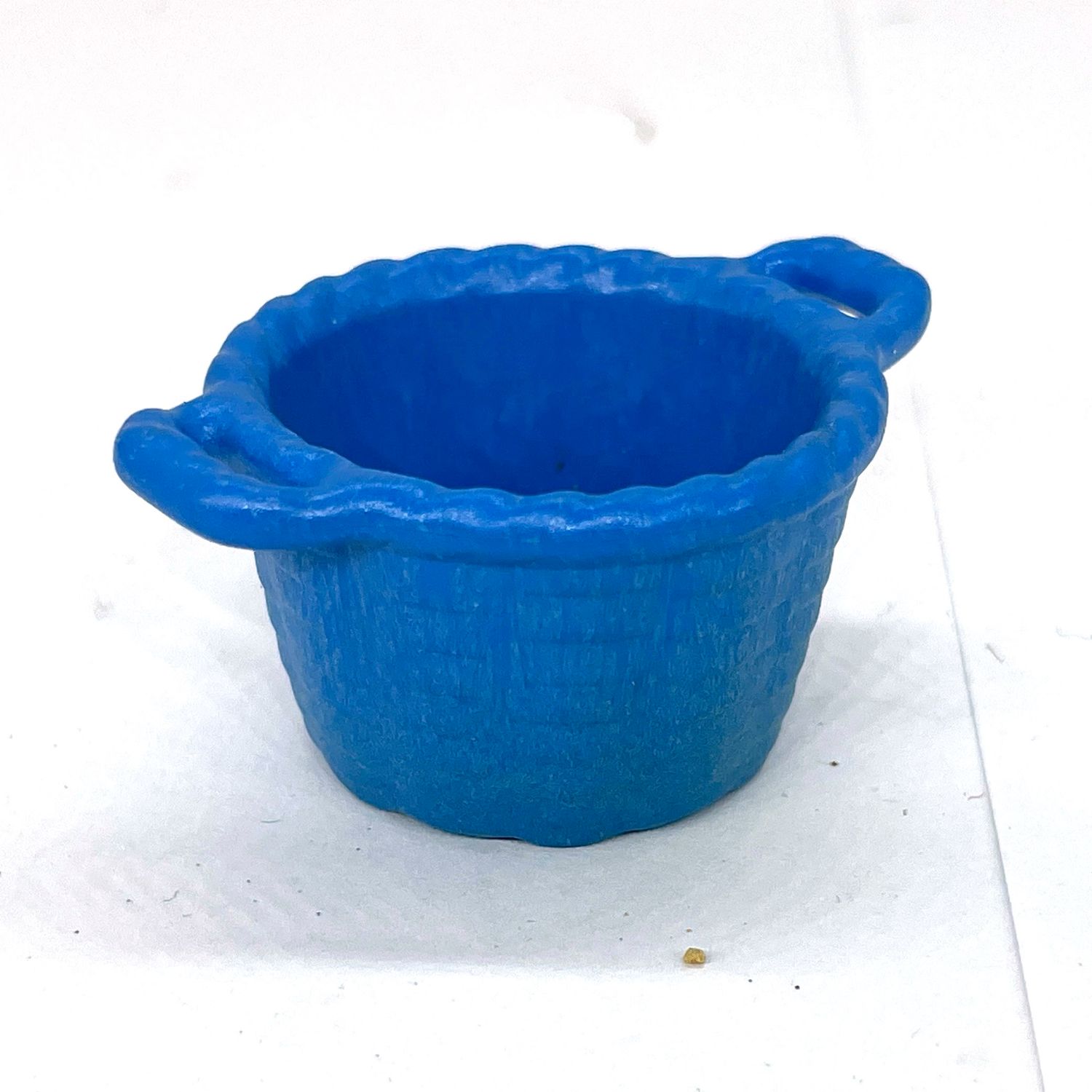 Playmobil panier corbeille bleu