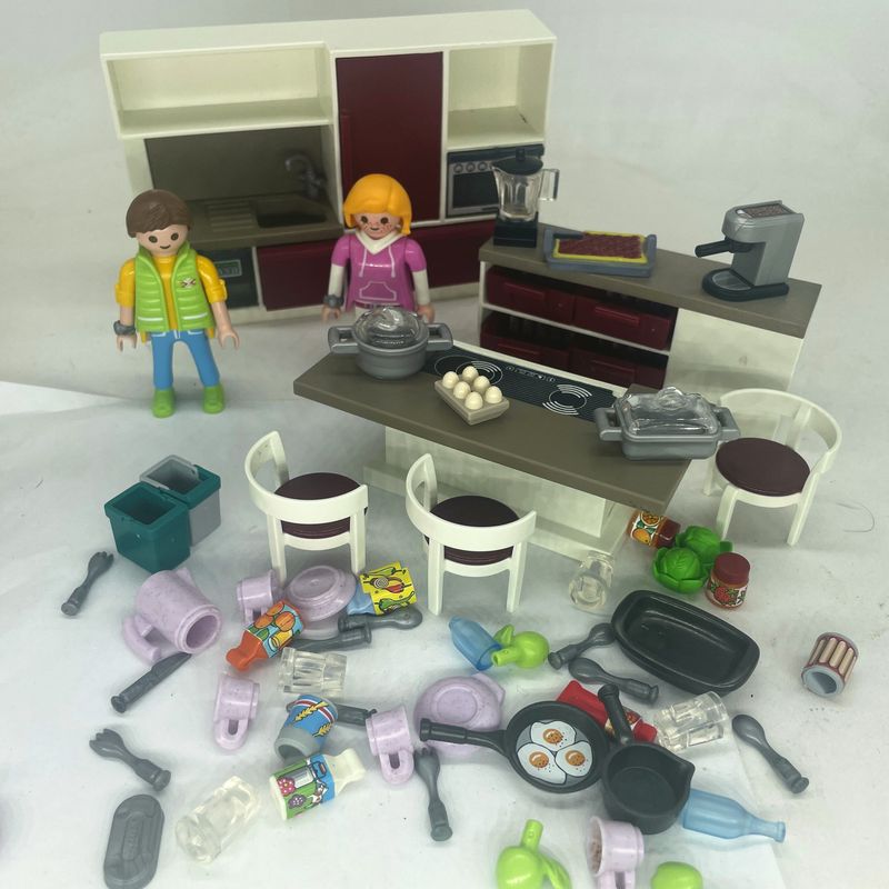 playmobil cuisine moderne équipée