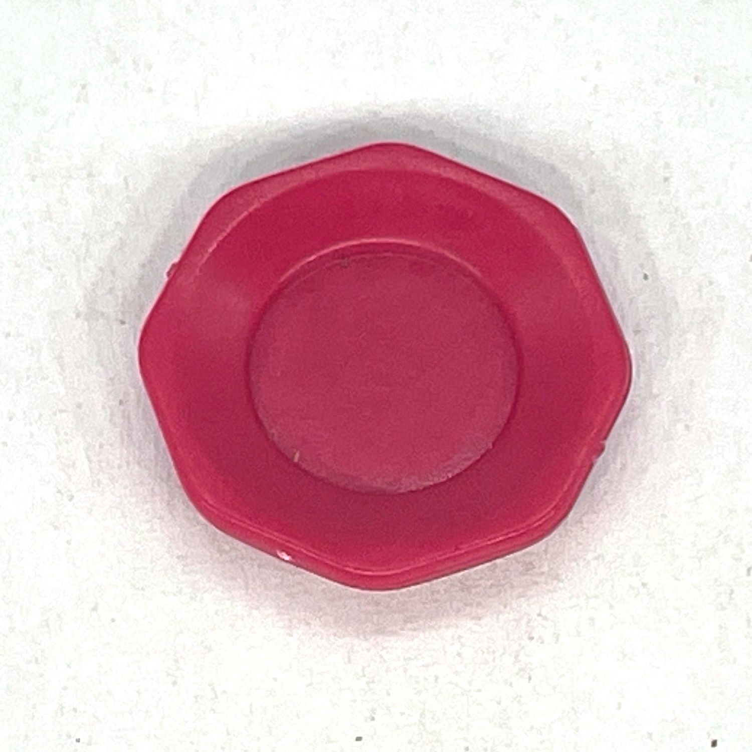 playmobil petite assiette hexagonale fushia